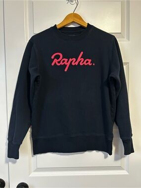Rapha Blue Crewneck Sweatshirt Medium Cycling